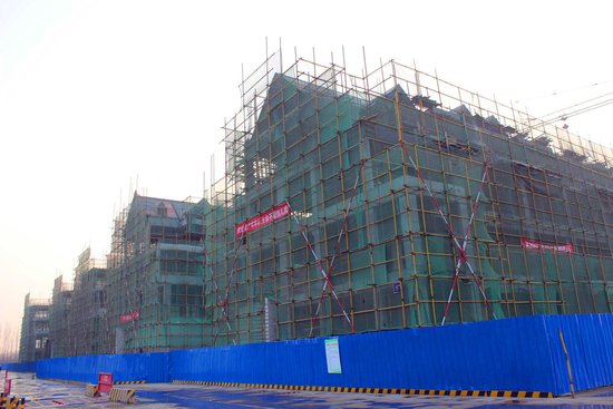 工程进度直击丨祝贺空港花城·红树湾项目一期