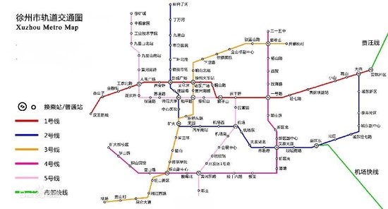 徐州迈入地铁时代 周边楼盘日益受宠