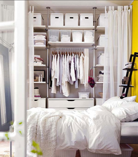 挤完最后一寸空间!14个宜家卧室样板间_频道-