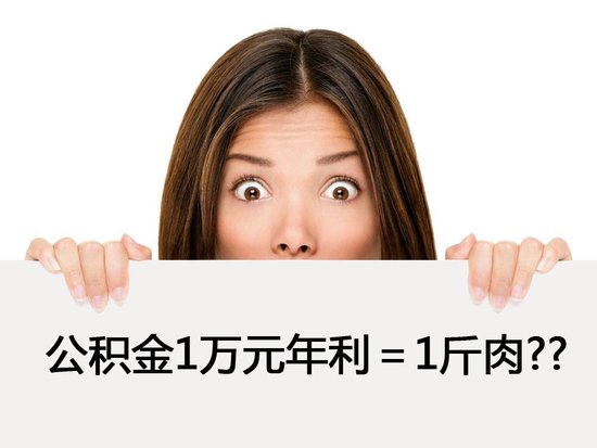 公积金1万元年利=1斤肉 赶紧贷款买房!_频道-