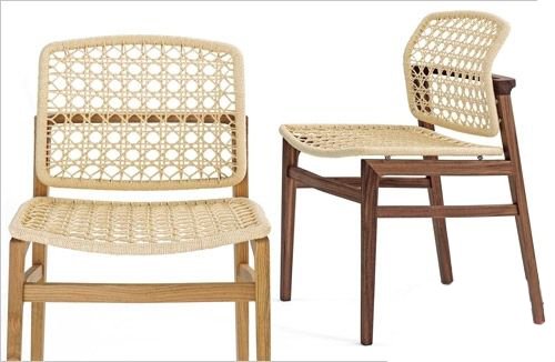 驼色藤编家具 触感舒爽造型时尚大气场