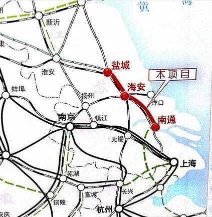 盐通高铁通过中国铁路总公司审查 预计年内开
