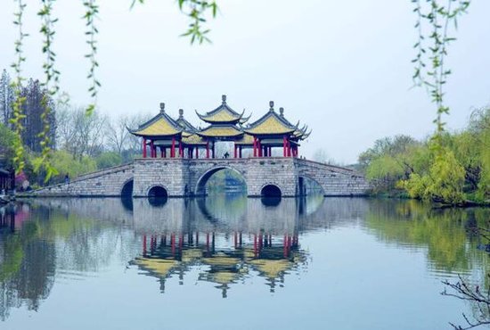 扬州城市名片瘦西湖风景区