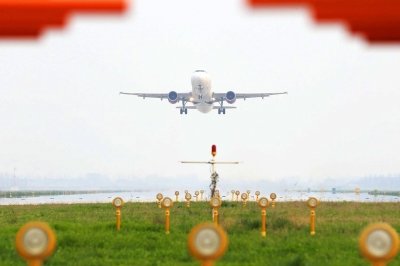 扬州首个国际航班今日启航 首飞韩国首尔全程