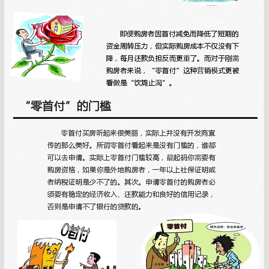 零首付购房你敢要么