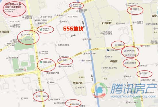 地:656地块 配套成熟第二城黄金地段_频道-扬州