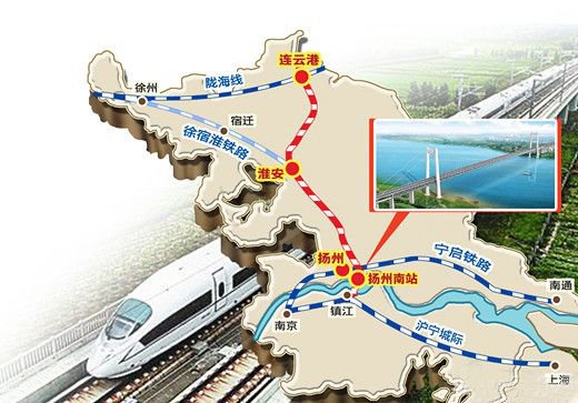即将迈入高铁大时代 扬州交通全面升级