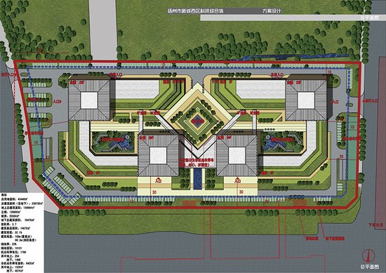 西区扬州科技综合体项目批前公示出炉