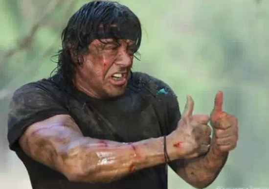 假如电影里的主角们把枪换成大拇指!_频道-烟