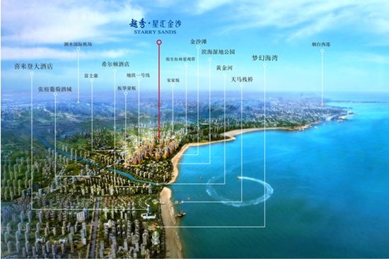 西部滨海新城新秀 越秀星汇金沙将首开钜惠港