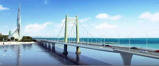 烟台:滨海西路及夹河桥工程本月开工(附效果图