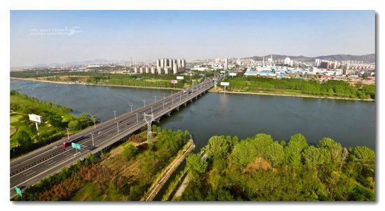 烟台福山内夹河亲水景观 整容 成功 于今日开放