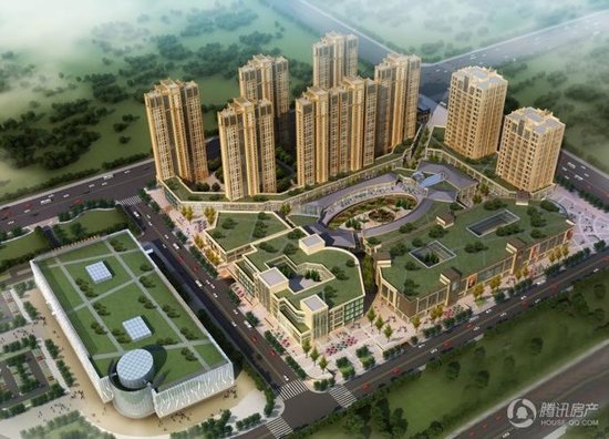 红星国际广场之红星美凯龙建材广场基本完工_