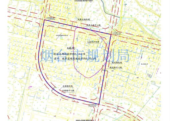 陈家A地块项目规划公示 位于烟台莱山区山海路东侧