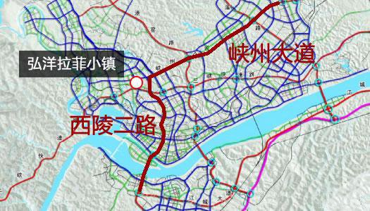 在宜昌市唐家湾片区控制性详细规划中,唐家湾被定义为220万方唐家湾