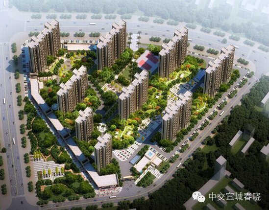中交宜城春晓抢滩宜昌东全新生活区(图)