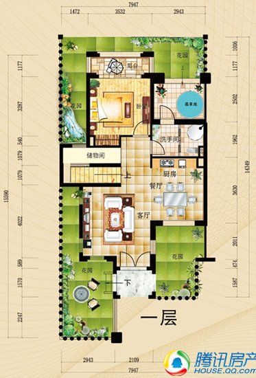 舒适生活离不开好户型 唯一硒热温泉私邸顺天