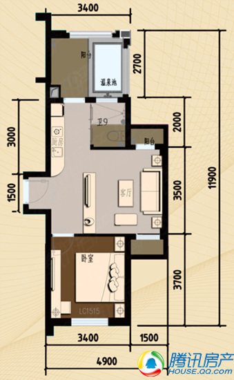 舒适生活离不开好户型 唯一硒热温泉私邸顺天