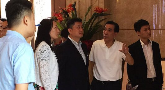 正大集团卜蜂莲花考察团莅临愿景国际考察_频