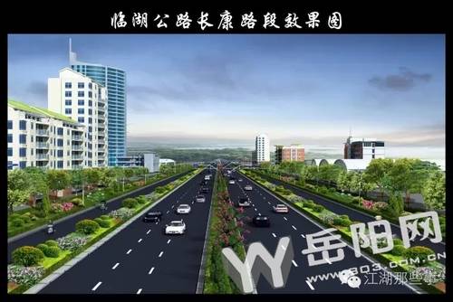 岳阳市首条城市环线呼之欲出（规划图）