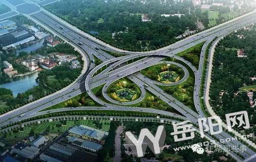 岳阳市首条城市环线呼之欲出（规划图）