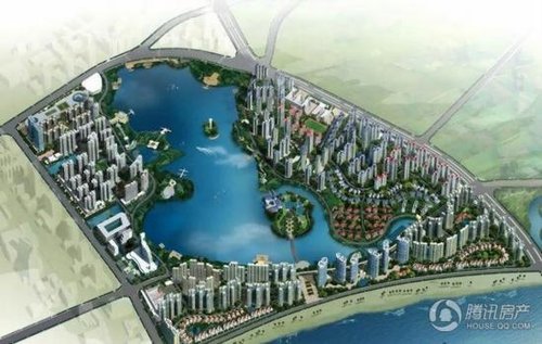 中秋佳节代表月亮寻找 贵港高绿化好楼盘_频