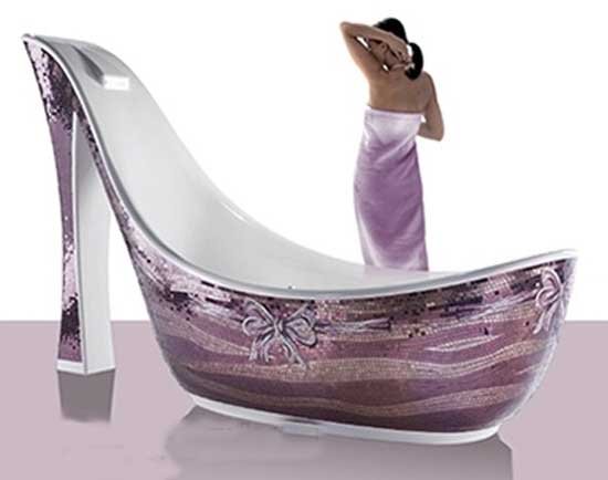 创意的时尚 高跟鞋浴缸令<em>女人心花怒放</em>_频道_