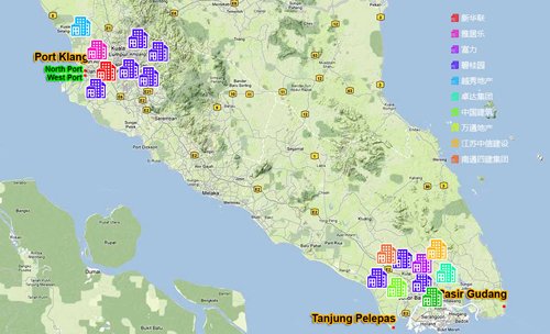 中国开发商豪砸500亿拿地 马来西亚劲刮中国制造风_频道-镇江_腾讯网