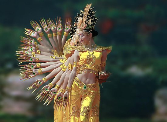 精彩绝伦的千手观音之舞 妙不可言的雅居乐·涟山好房_频道-镇江_腾讯网