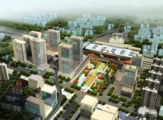 淄博火车站南广场规划图出炉 优化方案或实施