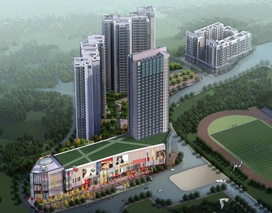 广场 繁华城中心 城市完美的成熟住宅_频道-自贡