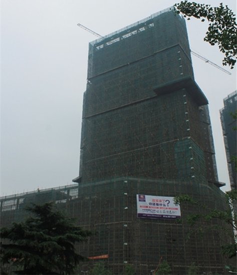 檀国际广场高层全县封顶 多层已入住_频道-自贡