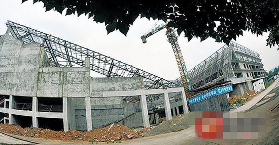 自贡市文化艺术中心预计年内建成交付使用_频