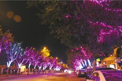 彩灯装扮26条街道 自贡打造不夜灯城_频道-自贡