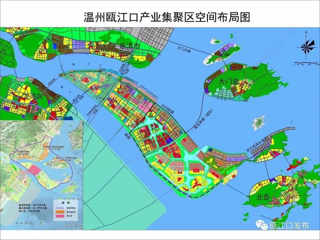 将瓯江口产业集聚区与温州龙湾国际机场连接起来,大大缩减了"瓯江口人