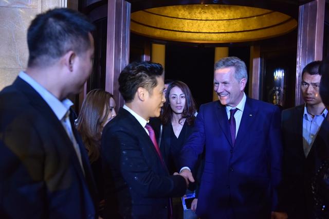 全球中小企业联盟主席武尔夫来杭参访芯美昕