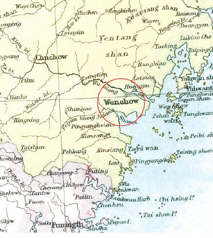 网络图库现温州19世纪地图 为英国地图之王作