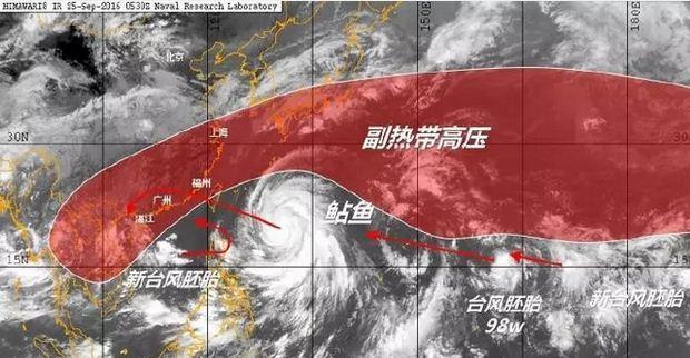 受台风鲶鱼影响 杭州明起到周末多阵雨