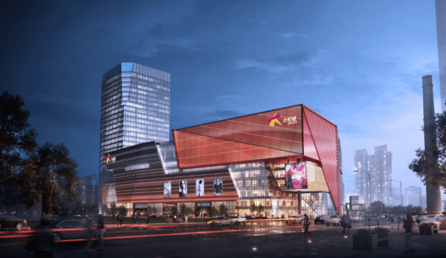 杭州大悦城主力品牌揭幕 商业巨舰轮廓渐出水