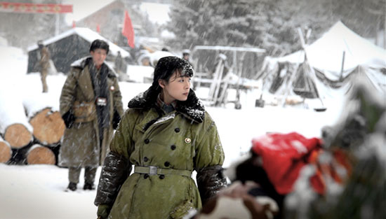 《三体》开机张静初演女主角 现场剧照曝光