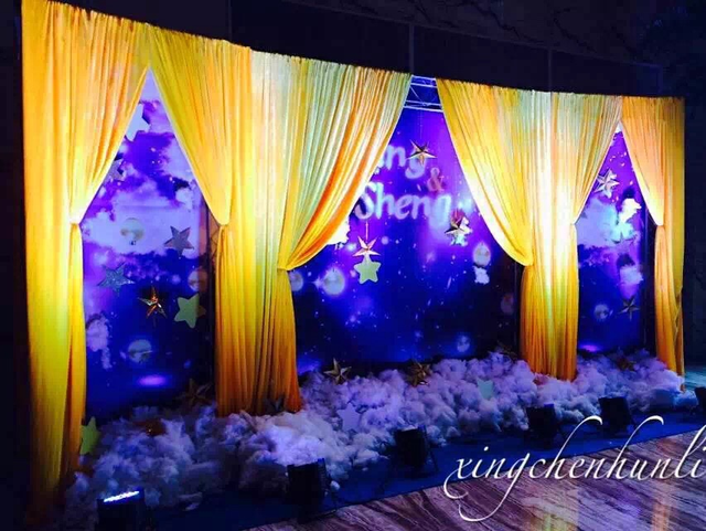 【真实婚礼】星空下的吻