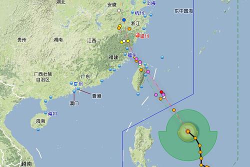 台风麦德姆靠近 温州启动防台Ⅳ级应急响应