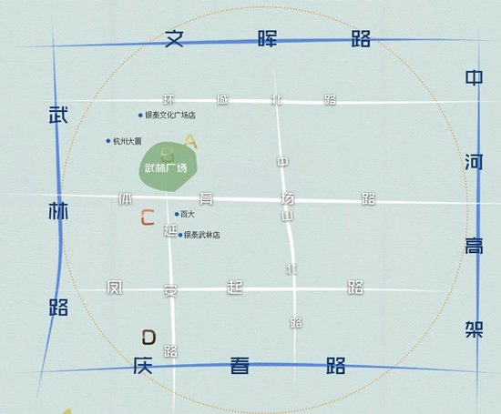 延安路杭州的"香榭丽大街" 解读武林商圈大时代图片