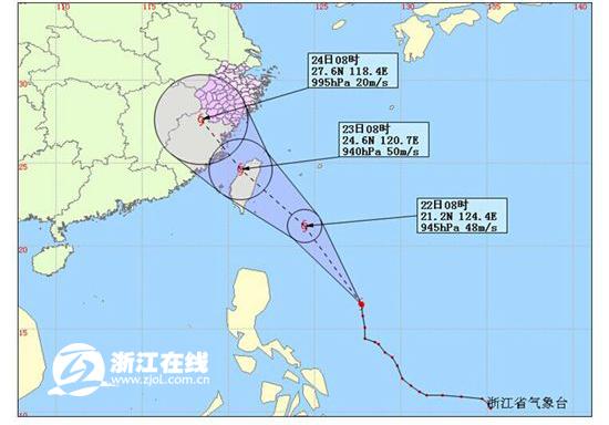 杭州今创入夏最高温 台风 麦德姆 周三起影响我