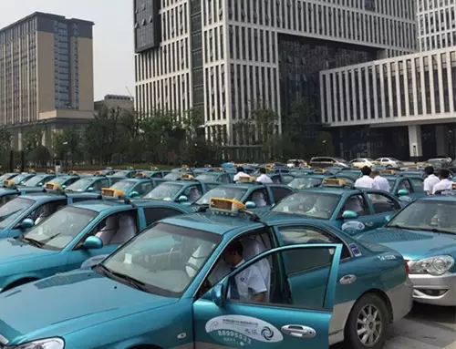 杭州新成立一家出租车公司,自带打车软件!