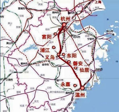 杭温铁路明后年开建 杭温建成后市区到杭州1小时