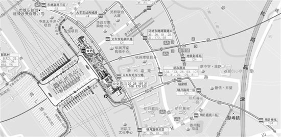 杭州东站西广场春节前启用 或缓解打车难