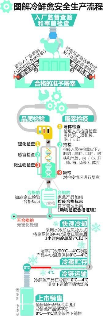 一张图教你看懂“冷鲜鸡”