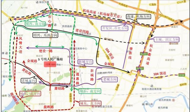 杭州地铁5号线人民广场站开工 绕行路线一图看懂_大浙网_腾讯网