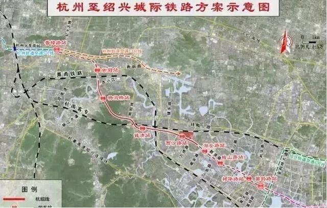 杭州至绍兴地铁即将开建 全线设9个站点
